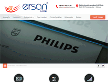 Tablet Screenshot of ersanelektrik.com.tr